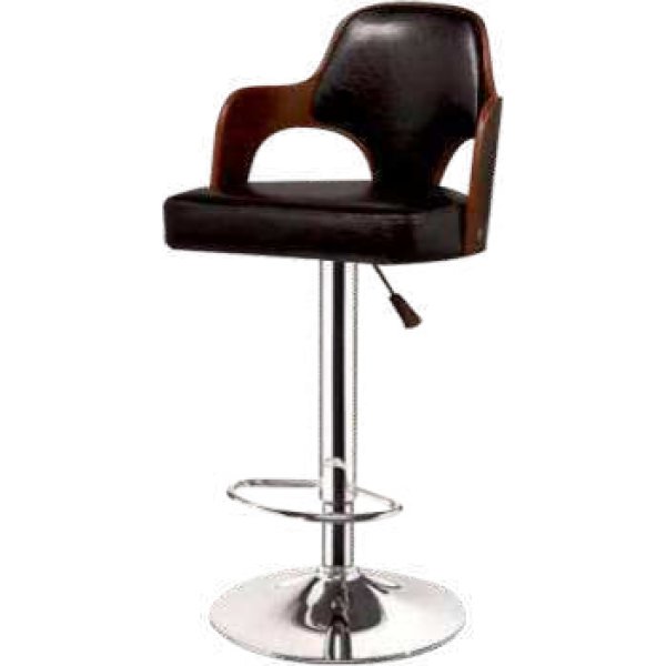 Bar Stool with Cushion Seat