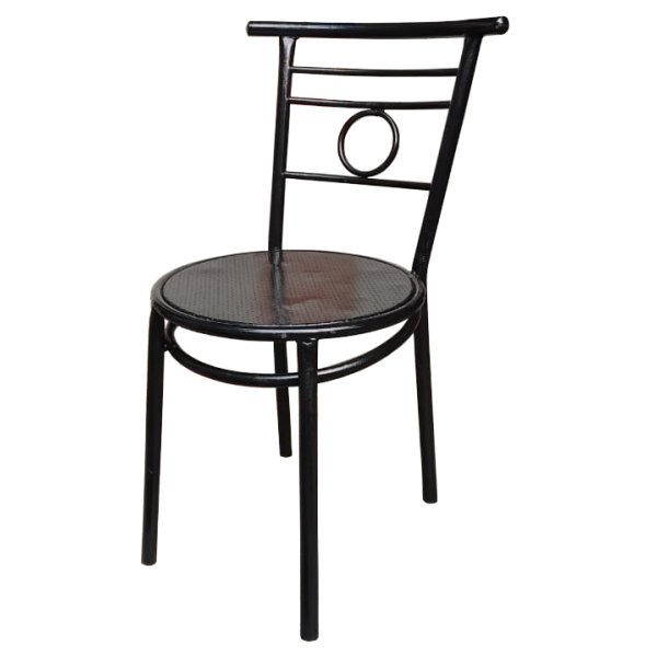 Cafeteria Chair with Iron Seat