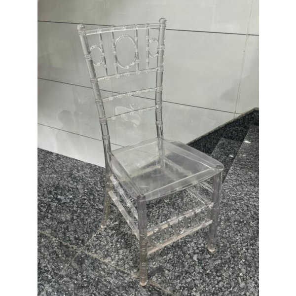 Clear Crown Banquet Chair