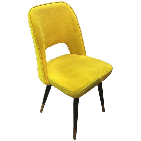 Cushion Seat-Back Modern Cafe Chair