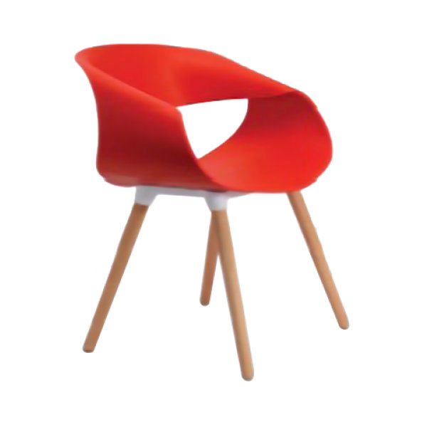 Designer Cafeteria Chair - Modern Plastic Chair
