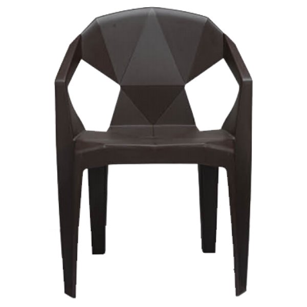 Designer Plastic Armrest Chair