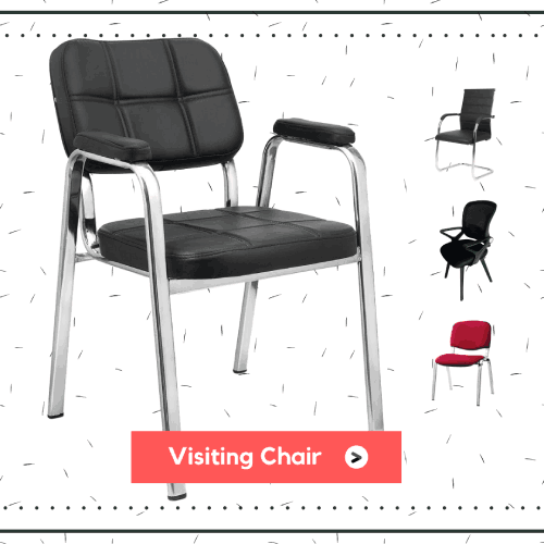 black visiting chair