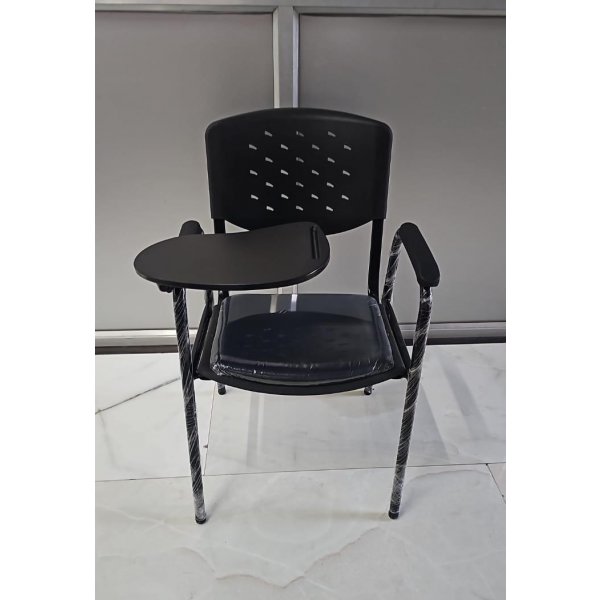 Latest Black Writing Pad Chair by Kylin