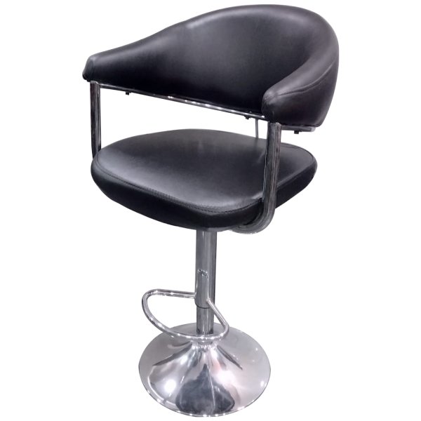 Modern Black Bar Stools by Kylin