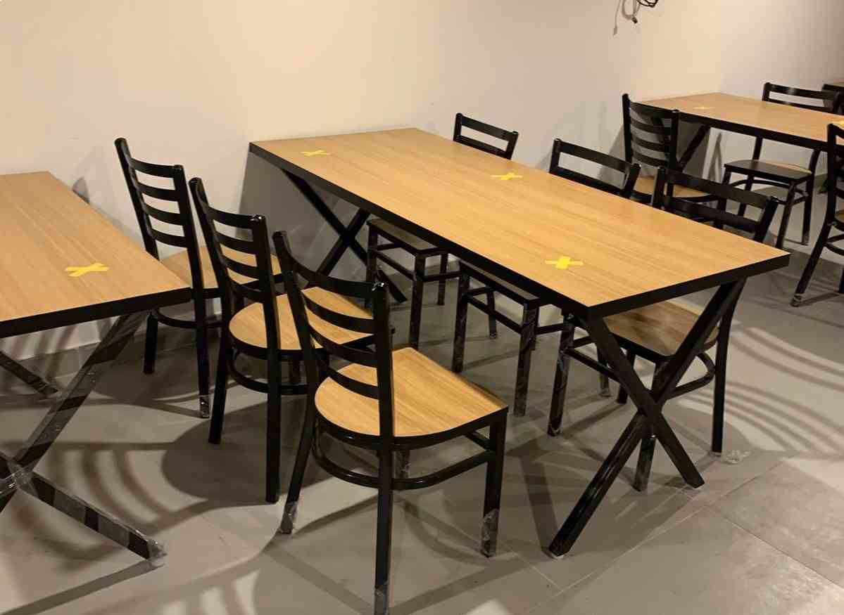 brown chair set of restaurant furniture idea 