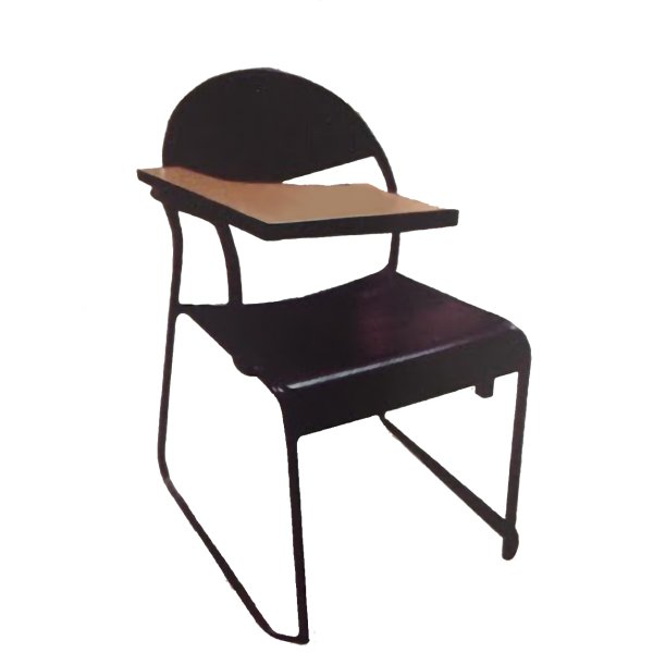 Powder Coating Frame Writing Chair