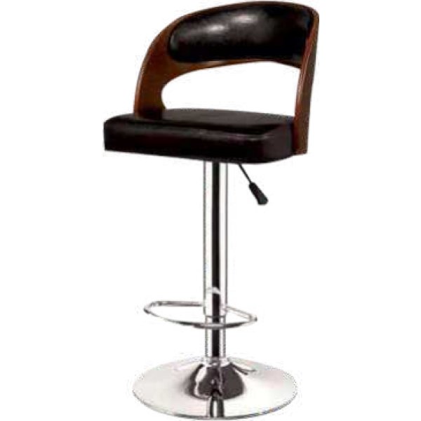 Restaurant Bar Stool with Cushion Seat