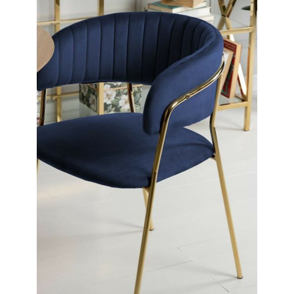 Restaurant Modern Dining Chair in Cushion Seat