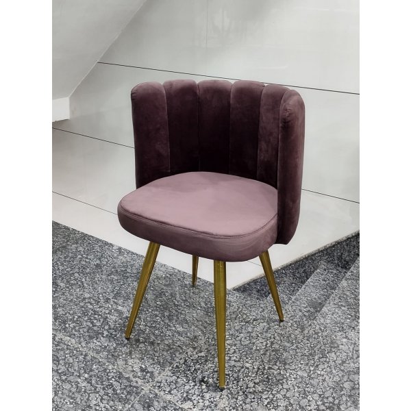 Stylish Cafe Chair with Cushion Back