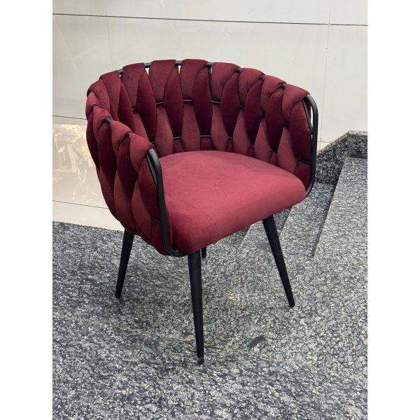 Velora Weave Lounge/ Cafe Arm Chair