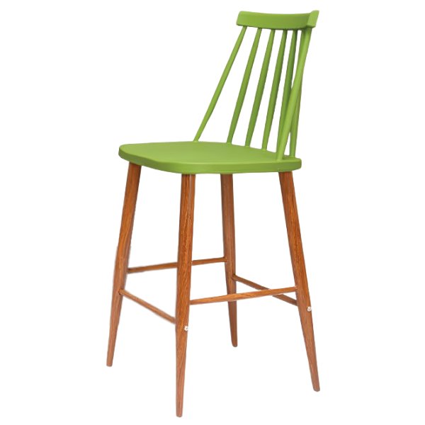 Wooden Frame Bar Stools